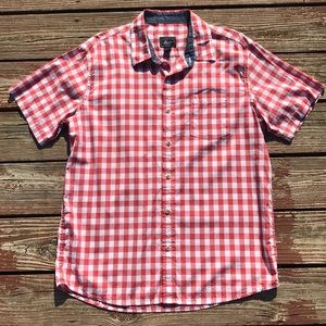 G.H. Bass & Co. Red Gingham Button-Down